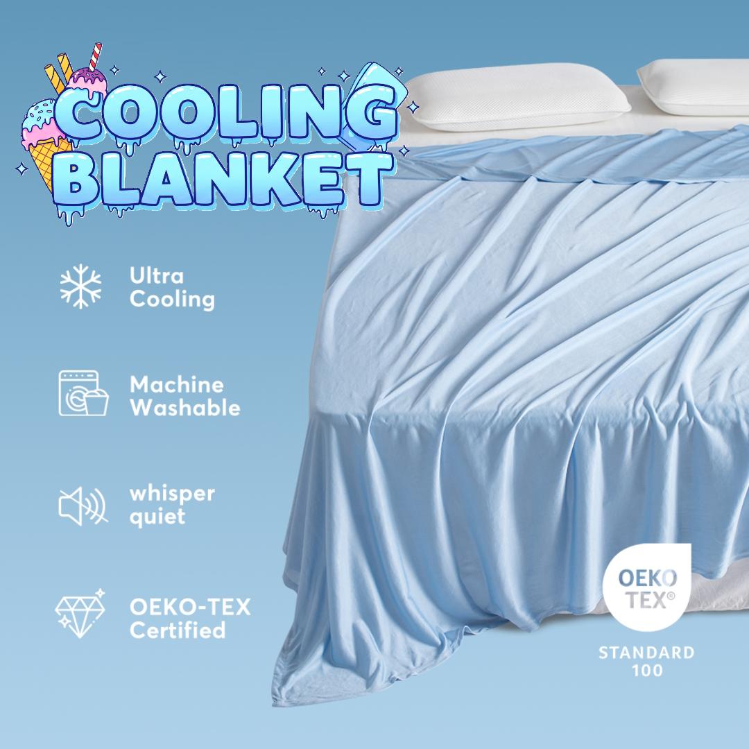 GRIQORA CoolRest™ Breathable Cooling Blanket