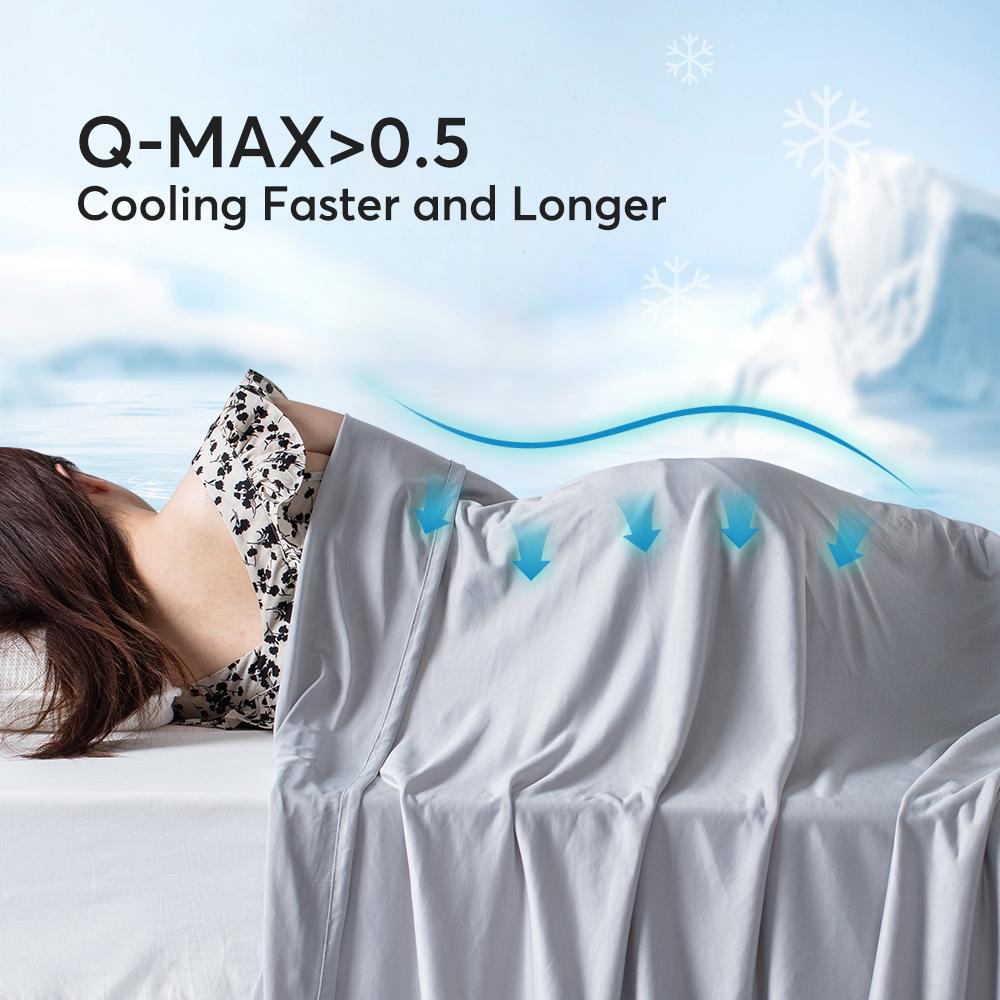 GRIQORA CoolRest™ Breathable Cooling Blanket