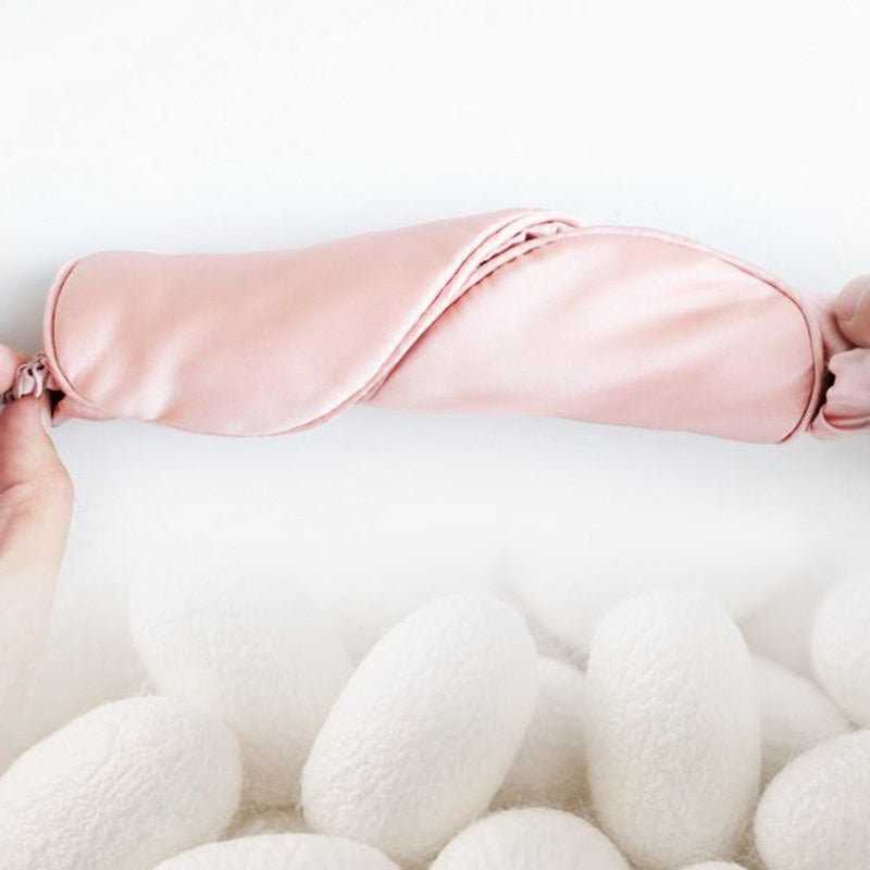 GRIQORA 19 Momme Mulberry Silk Sleep Mask