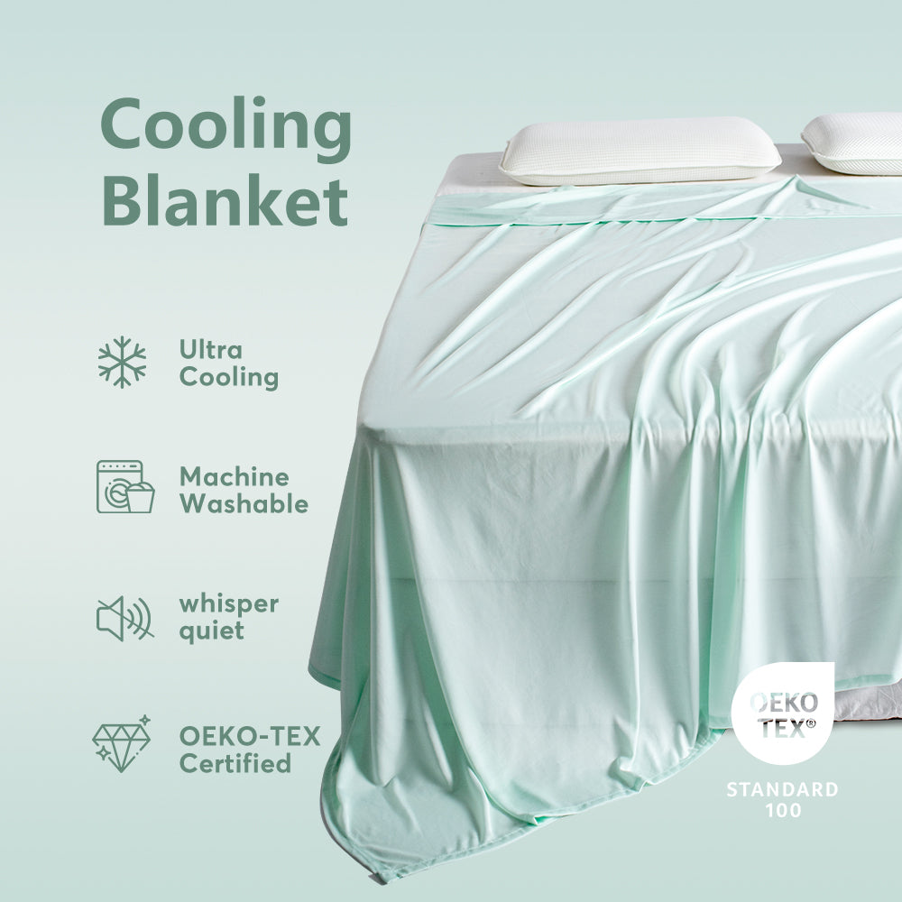 GRIQORA CoolRest™ Breathable Cooling Blanket